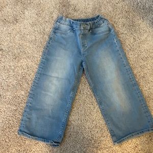Wide leg jeans